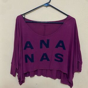 Ananas means banana in French